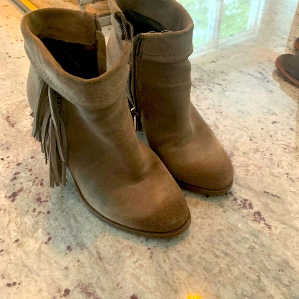 Jessica Simpson fringe detail ankle boots